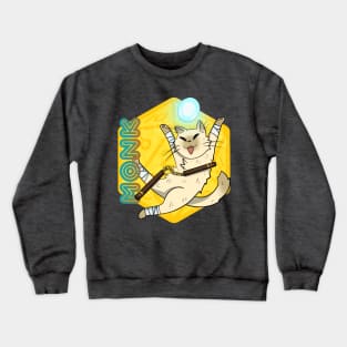 D&D Monk Cat Crewneck Sweatshirt